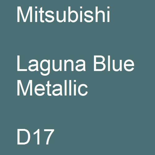 Mitsubishi, Laguna Blue Metallic, D17.